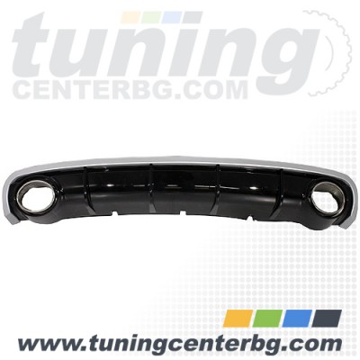 ЗАДЕН ДИФУЗЬОР RS6 OPTIK AUDI A6 C7 /2011 - 2014/